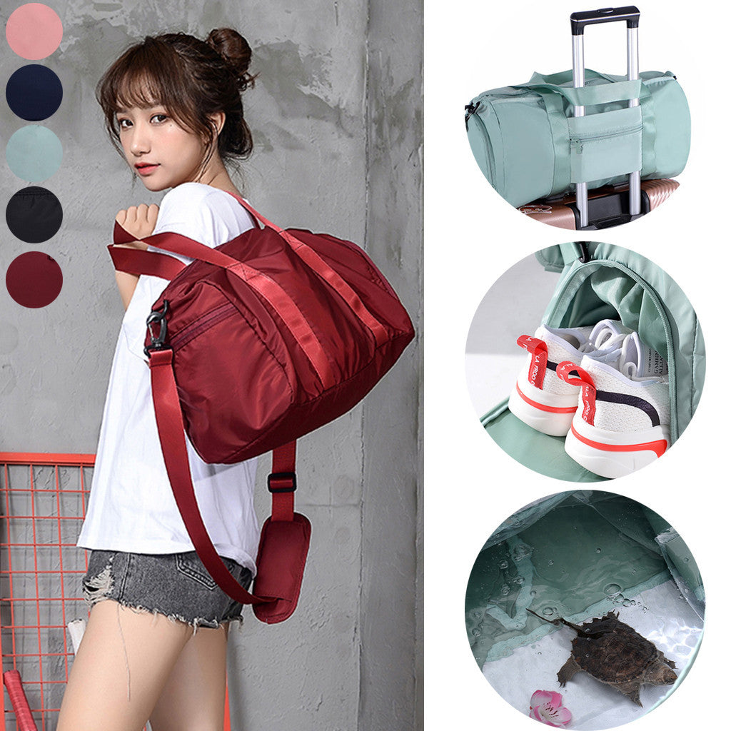 Dry wet separation sports fitness bag swimming bag